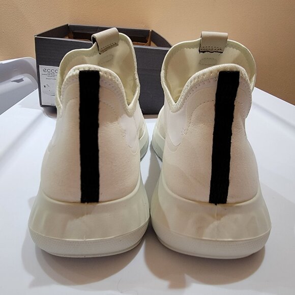 ECCO ATH-1FW Alpha Slip-On Sneaker, SHADOW WHITE TEXTILE, Size 8-8.5US /39EU,NIB - Picture 4 of 16